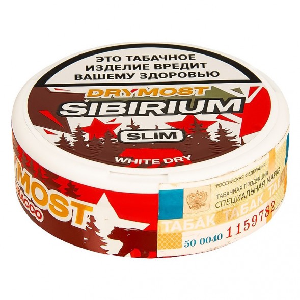 Табак жевательный DryMost - Sibirium Slim (12 грамм) купить в Перми