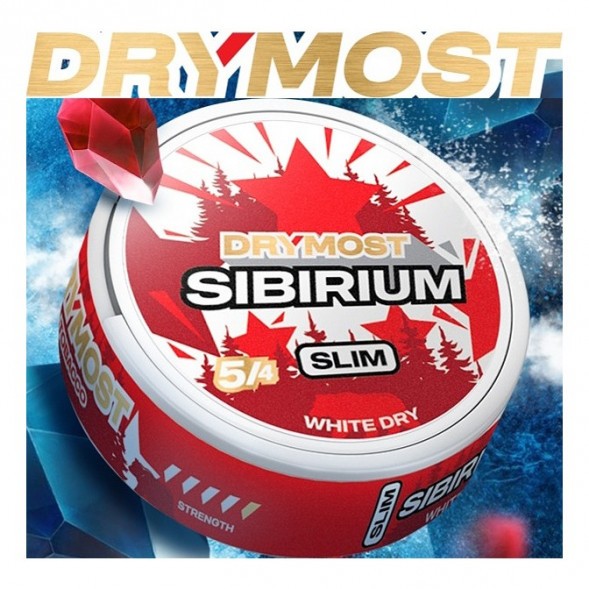Табак жевательный DryMost - Sibirium Slim (12 грамм) купить в Перми