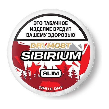 Табак жевательный DryMost - Sibirium Slim (12 грамм) купить в Перми