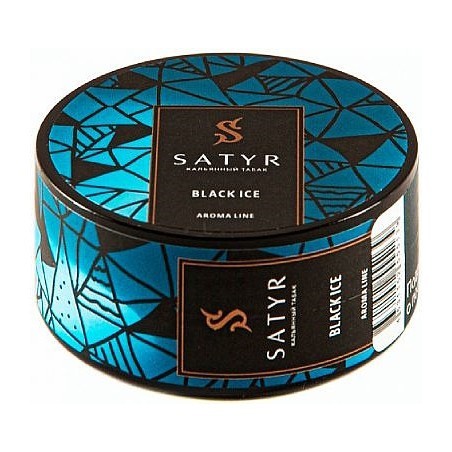 Табак Satyr - Black Ice (Чёрный Лёд, 200 грамм) купить в Перми