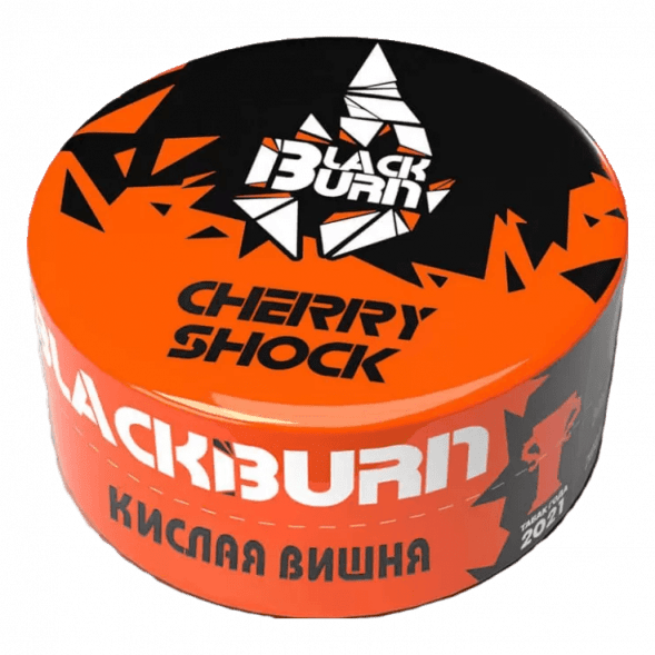 Табак BlackBurn - Cherry Shock (Кислая Вишня, 25 грамм) купить в Перми