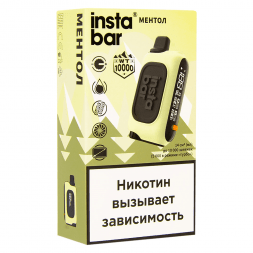 PLONQ INSTABAR WT - Ментол (Chill Menthol, 10000 затяжек)