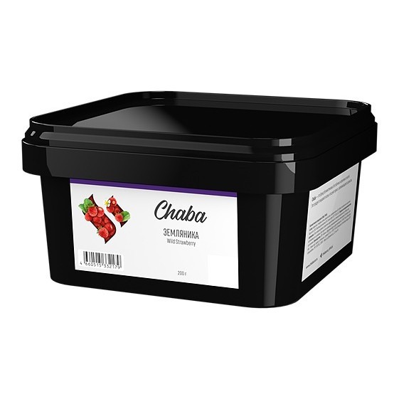 Смесь Chaba - Wild Strawberry (Земляника, 200 грамм, Без никотина) купить в Перми
