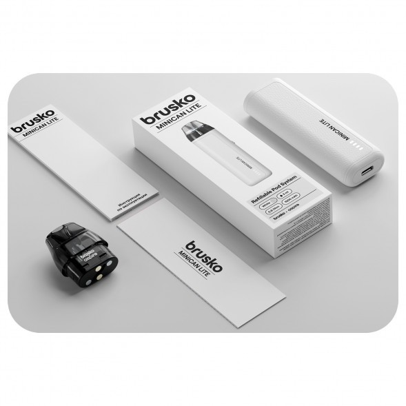 Электронная сигарета Brusko - Minican LITE (Black) купить в Перми