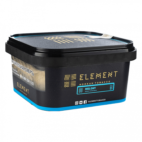 Табак Element Вода - Melony (Мелони, 200 грамм) купить в Перми