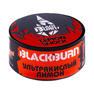 Табак BlackBurn - Lemon Shock (Кислый Лимон, 25 грамм) купить в Перми