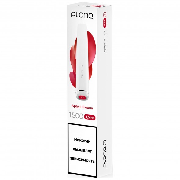 PLONQ PLUS - Арбуз Вишня (1500 затяжек) купить в Перми