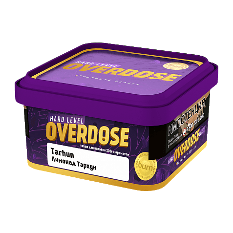 Табак Overdose - Tarhun (Лимонад Тархун, 200 грамм) купить в Перми