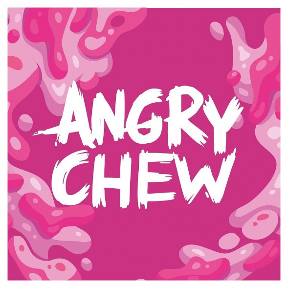 Табак жевательный Angry Chew Slim Strong - DryMost Flare Сherry Bubble Gum (12 грамм) купить в Перми