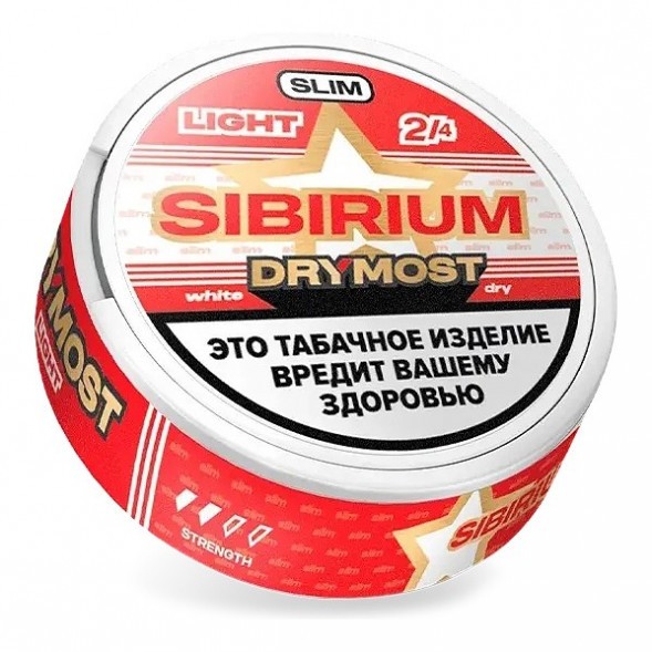 Табак жевательный DryMost - Sibirium Light Slim (12 грамм) купить в Перми