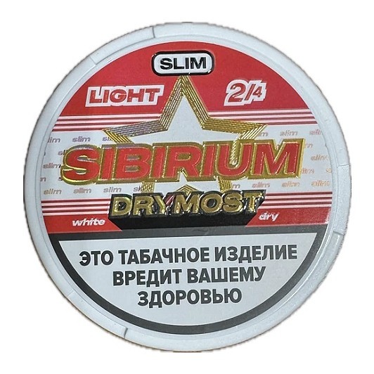 Табак жевательный DryMost - Sibirium Light Slim (12 грамм) купить в Перми