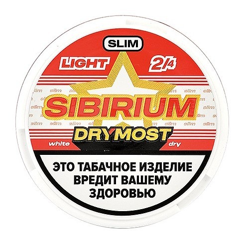 Табак жевательный DryMost - Sibirium Light Slim (12 грамм) купить в Перми