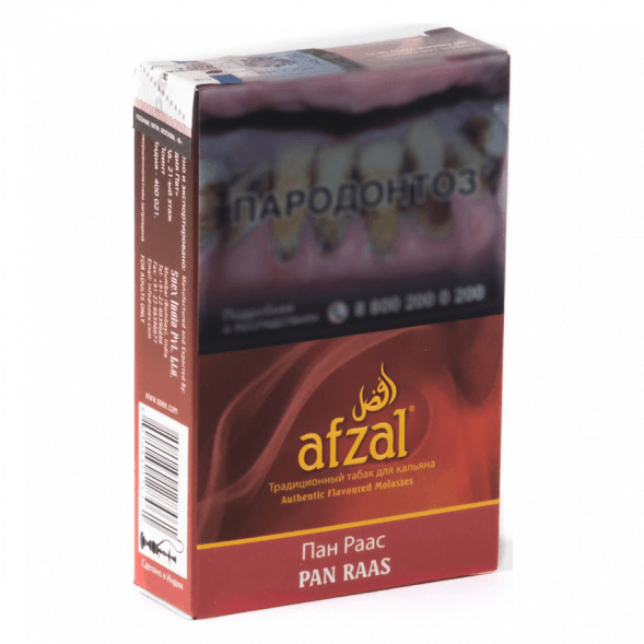 Табак Afzal - Pan Raas (Индийская Газировка, 40 грамм) купить в Перми