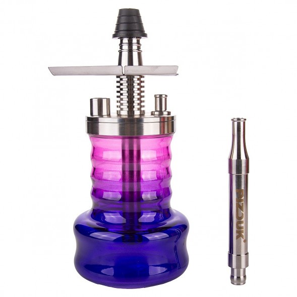 Кальян Pizduk PRO - Black-Bag (Фиолетово-Розовая Колба) купить в Перми