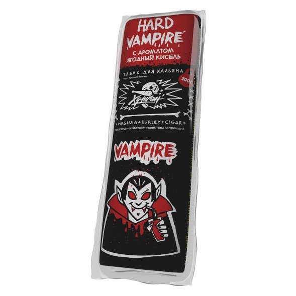 Табак Хулиган Hard - Vampire (Ягодный Кисель, 200 грамм) купить в Перми