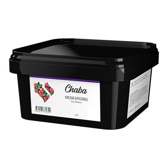 Смесь Chaba - Sour Cowberry (Кислая Брусника, 200 грамм, Без никотина) купить в Перми