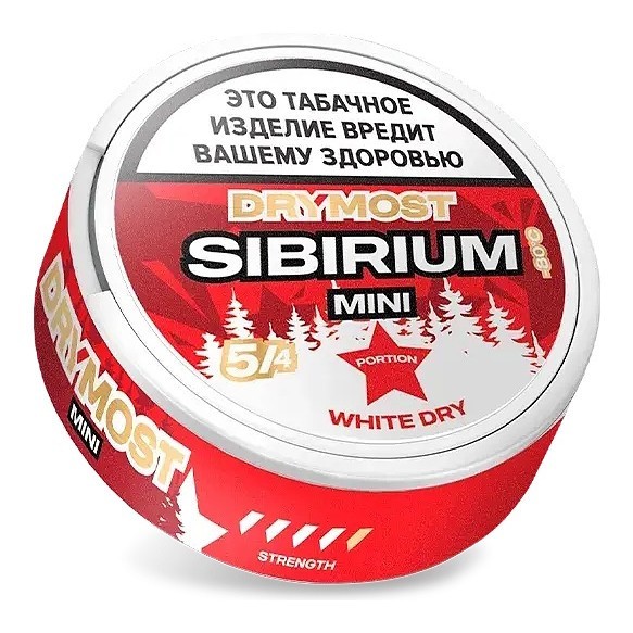 Табак жевательный DryMost - Sibirium Mini (12 грамм) купить в Перми