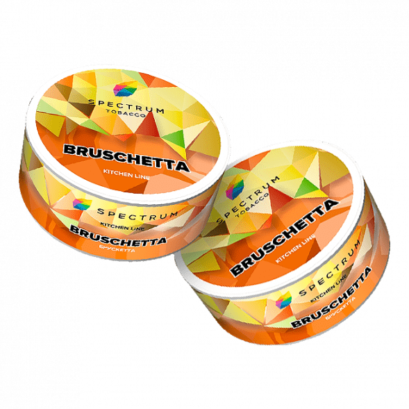 Табак Spectrum Kitchen Line - Bruschetta (Брускетта, 25 грамм) купить в Перми