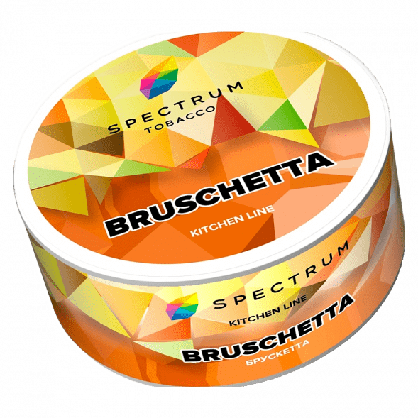 Табак Spectrum Kitchen Line - Bruschetta (Брускетта, 25 грамм) купить в Перми