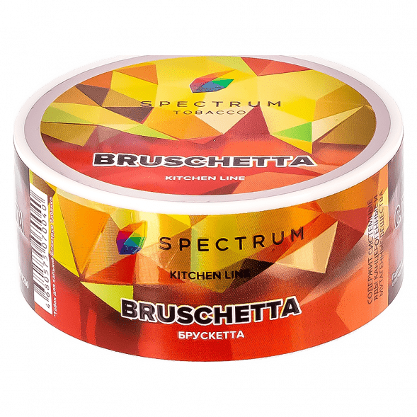 Табак Spectrum Kitchen Line - Bruschetta (Брускетта, 25 грамм) купить в Перми