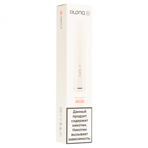 PLONQ PLUS - Персик (1500 затяжек) купить в Перми