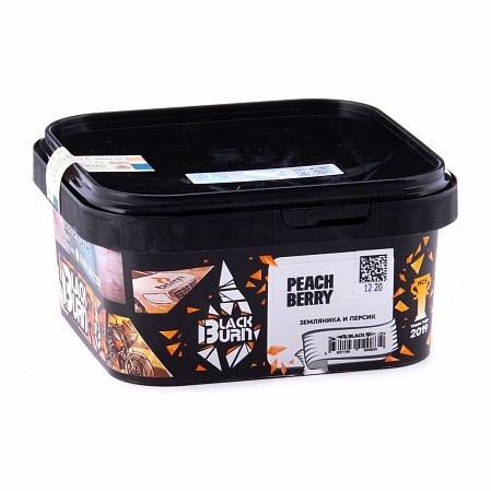 Табак BlackBurn - Peachberry (Земляника и Персик, 200 грамм) купить в Перми