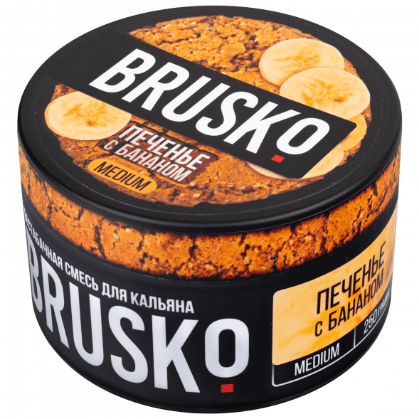 Смесь Brusko Medium - Печенье с Бананом (250 грамм) купить в Перми