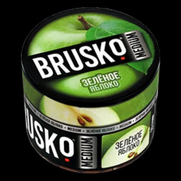 Смесь Brusko Zero - Зелёное Яблоко (50 грамм) купить в Перми