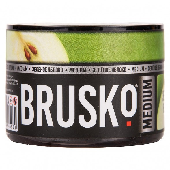 Смесь Brusko Zero - Зелёное Яблоко (50 грамм) купить в Перми