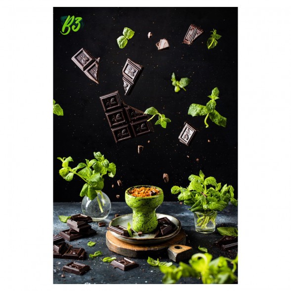 Табак B3 - Mint Chocolate Chill (Ледяной Шоколад, 50 грамм) купить в Перми