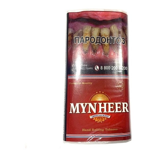 Табак сигаретный MYNHEER - American Blend (30 грамм) купить в Перми