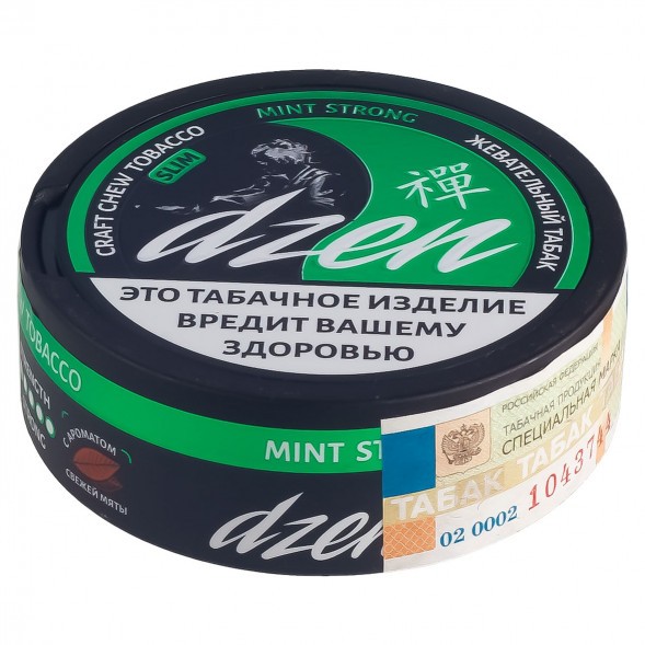 Табак жевательный DZEN Strong - Mint Slim (Мята) купить в Перми