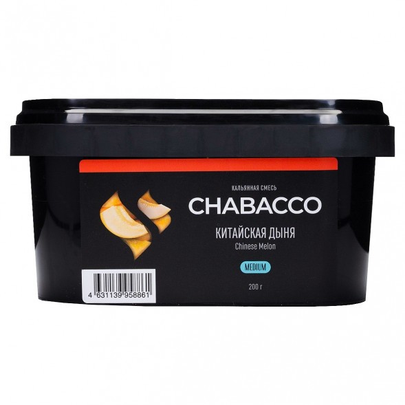 Смесь Chabacco MEDIUM - Chinese Melon (Китайская Дыня, 200 грамм) купить в Перми