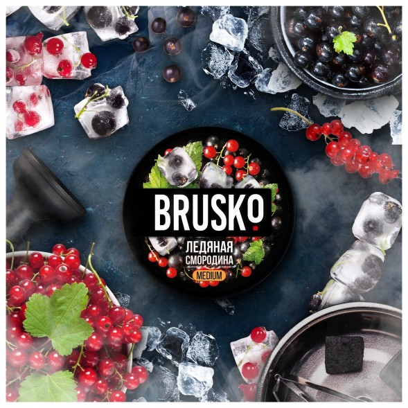 Смесь Brusko Medium - Ледяная Смородина (50 грамм) купить в Перми