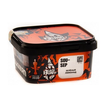 Табак BlackBurn - SouSep (Зеленый Лимонад, 200 грамм) купить в Перми