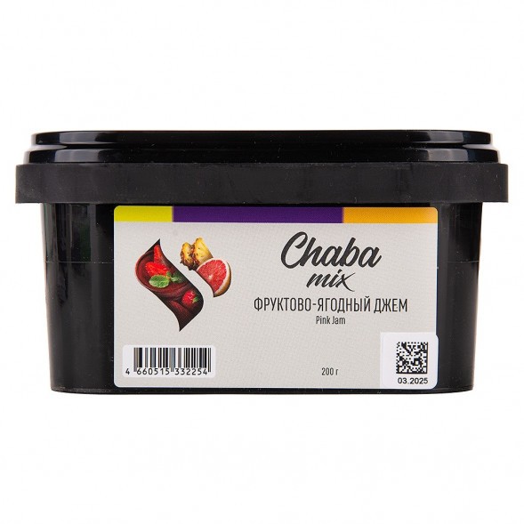 Смесь Chaba - Pink Jam (Фруктово-Ягодный Джем, 200 грамм, Без никотина) купить в Перми