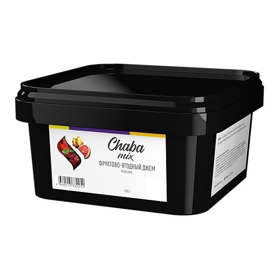 Смесь Chaba - Pink Jam (Фруктово-Ягодный Джем, 200 грамм, Без никотина) купить в Перми