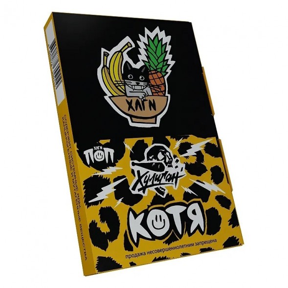 Табак Хулиган - Котя (Банановый Ананас, 200 грамм) купить в Перми