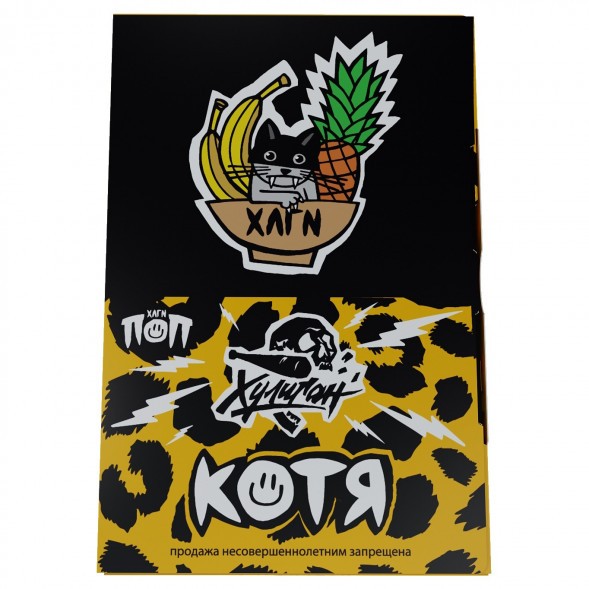 Табак Хулиган - Котя (Банановый Ананас, 200 грамм) купить в Перми