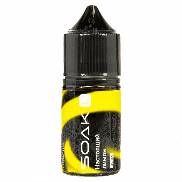Жидкость SOAK L30 - True Lemon (Настоящий Лимон, 30 мл, 2 мг) купить в Перми