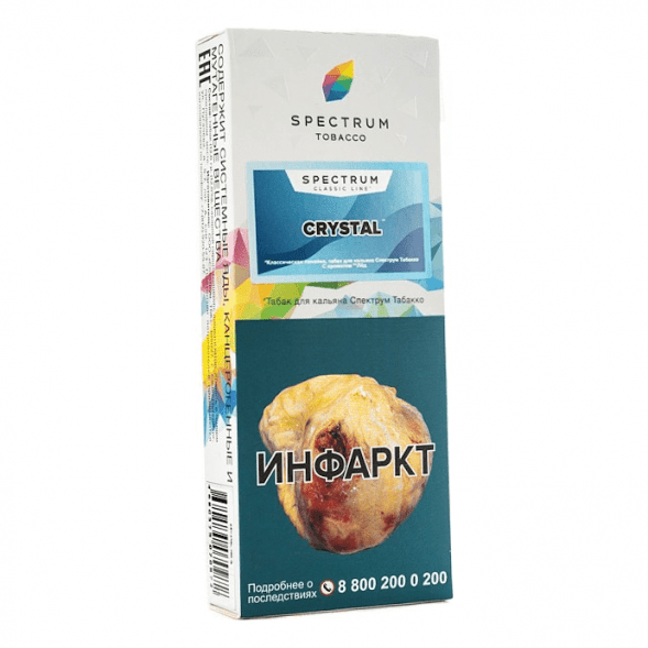 Табак Spectrum - Crystal (Лёд, 100 грамм) купить в Перми