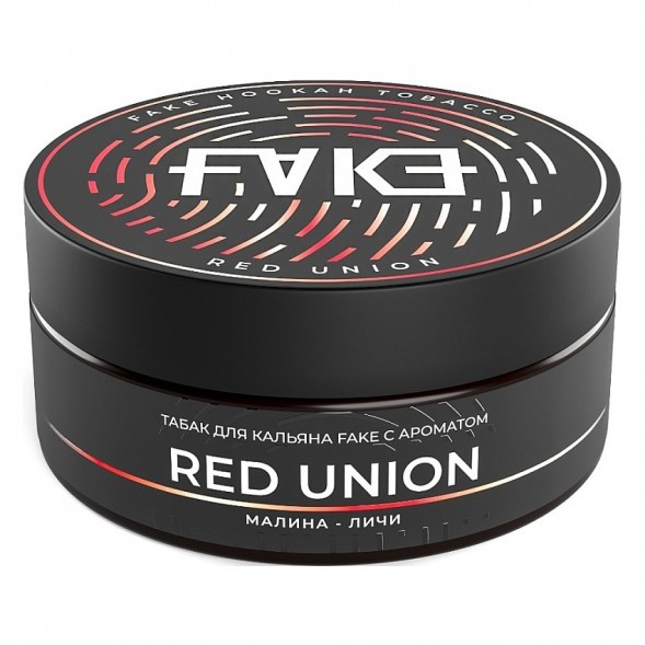 Табак FAKE - Red Union (Малина и Личи, 100 грамм) купить в Перми