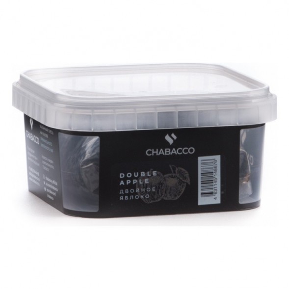 Смесь Chabacco MEDIUM - Double Apple (Двойное Яблоко, 200 грамм) купить в Перми