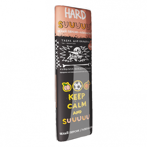 Табак Хулиган Hard - Suuuuu (Белый Персик и Апельсин, 200 грамм) купить в Перми