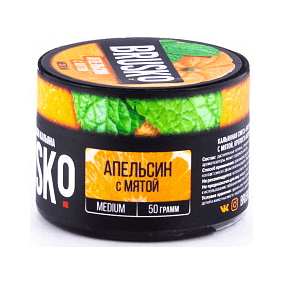 Смесь Brusko Medium - Апельсин с Мятой (50 грамм) купить в Перми
