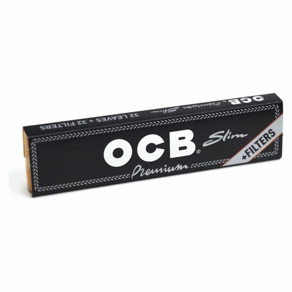 Бумага для самокруток OCB - SLIM Premium +FILTERS (32 штуки) купить в Перми