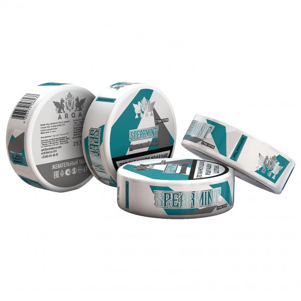 Табак жевательный ARQ Tobacco - Spearmint (10 грамм) купить в Перми