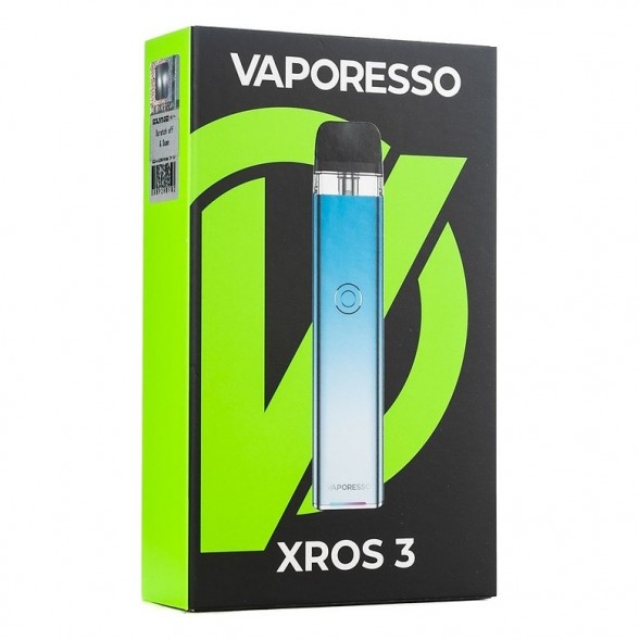 Электронная сигарета Vaporesso XROS 3 - Sky Blue купить в Перми