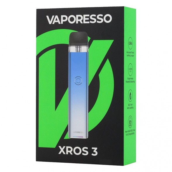Электронная сигарета Vaporesso XROS 3 - Sky Blue купить в Перми