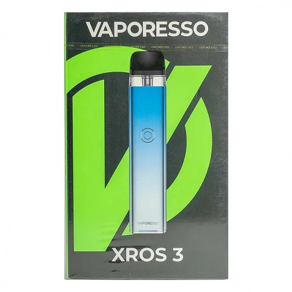 Электронная сигарета Vaporesso XROS 3 - Sky Blue купить в Перми